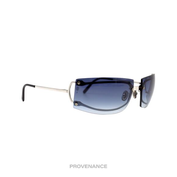 ? Cartier C Decor Shield Sunglasses - Platinum Blue main image 6